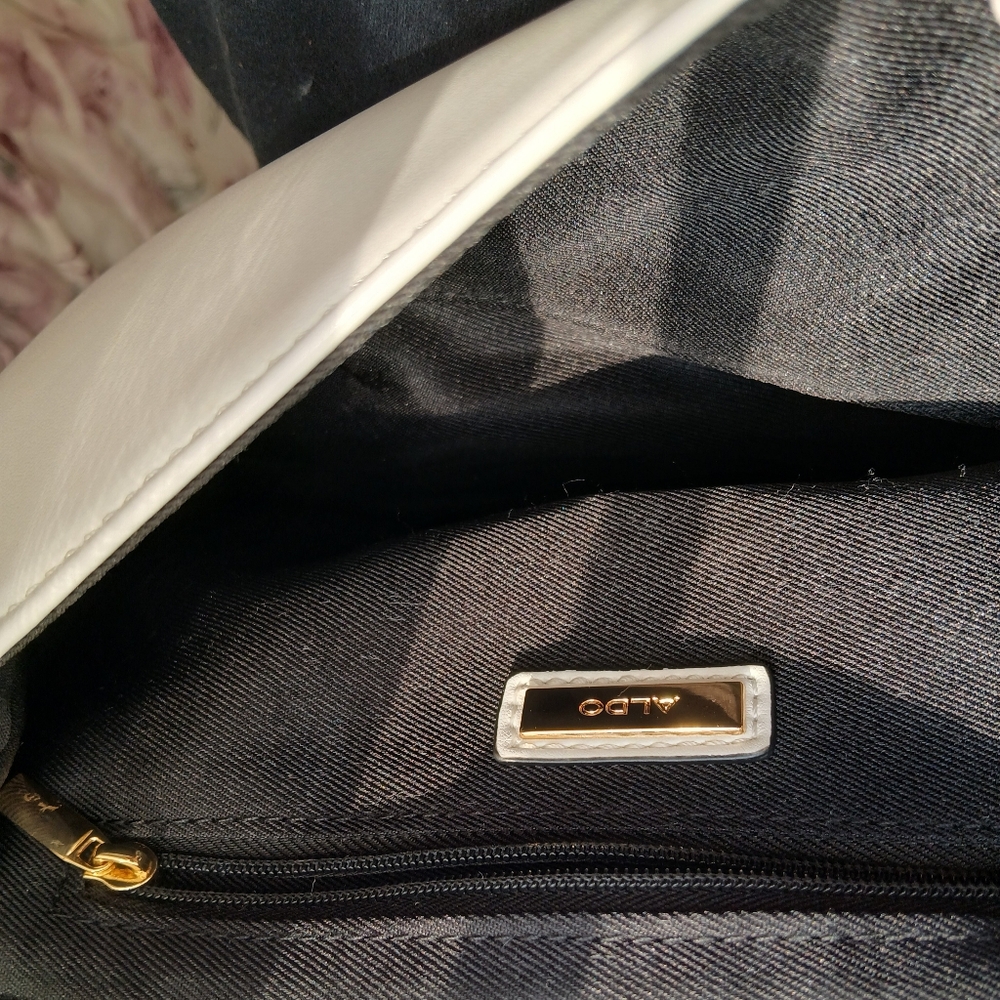 ALDO WHITE CROSS BODY BAG - Picture 6 of 9
